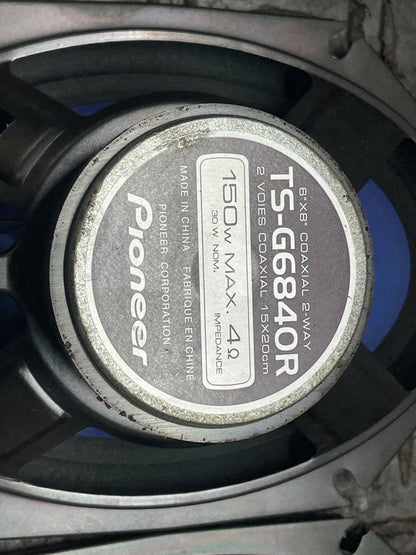 Pioneer TS-G6840R 6x8 Speakers Pair 289
