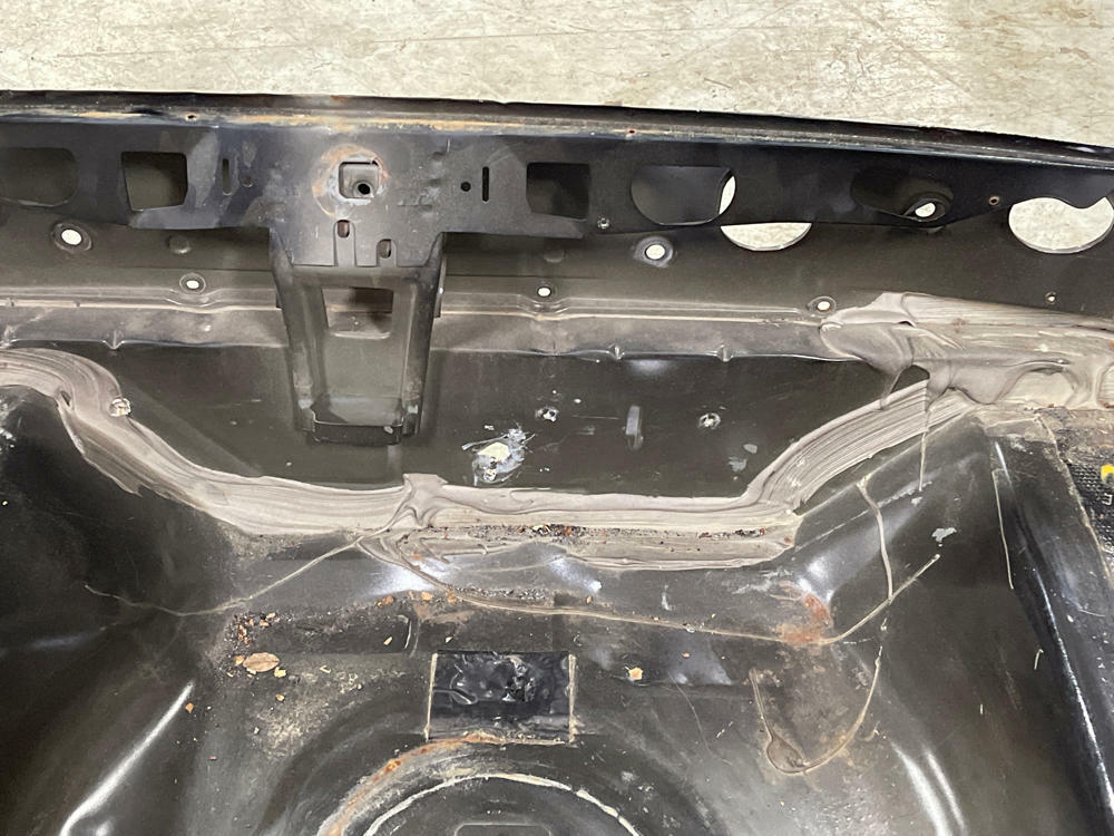 1987-93 Ford Mustang Spare Tire Well Rust Repair 117k Miles 289