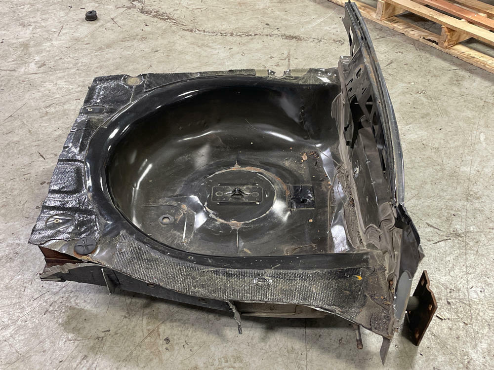 1987-93 Ford Mustang Spare Tire Well Rust Repair 117k Miles 289