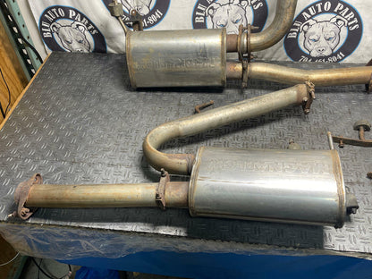 1999-04 Ford Mustang Roush MagnaFlow Side Exit Exhaust Catback; NO TIPS 293