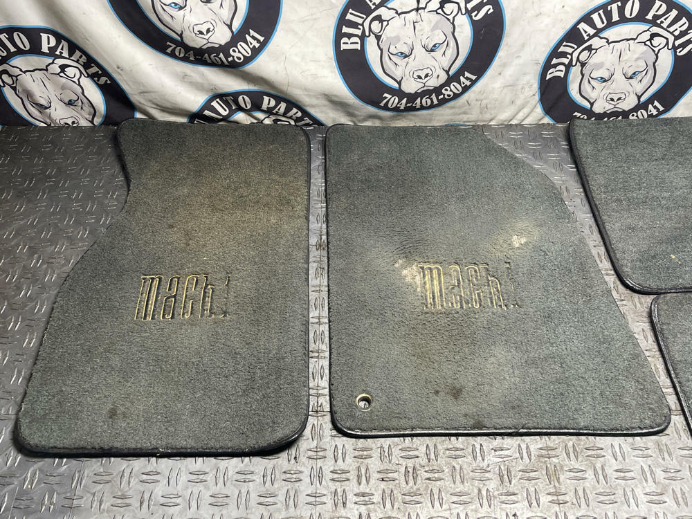 2003-04 Ford Mustang Mach One Mach One Floor Mat Set- 19k Miles 296