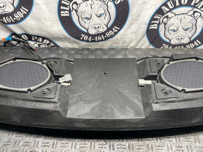 2003-04 Ford Mustang Mach One Rear Speaker Deck w/ Amps 19k Miles 296
