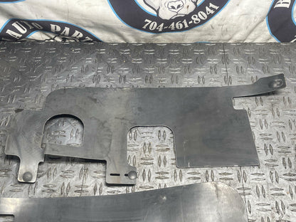 2003-04 Ford Mustang Mach One Engine Bay Splash Shield Pair 19k Miles 296