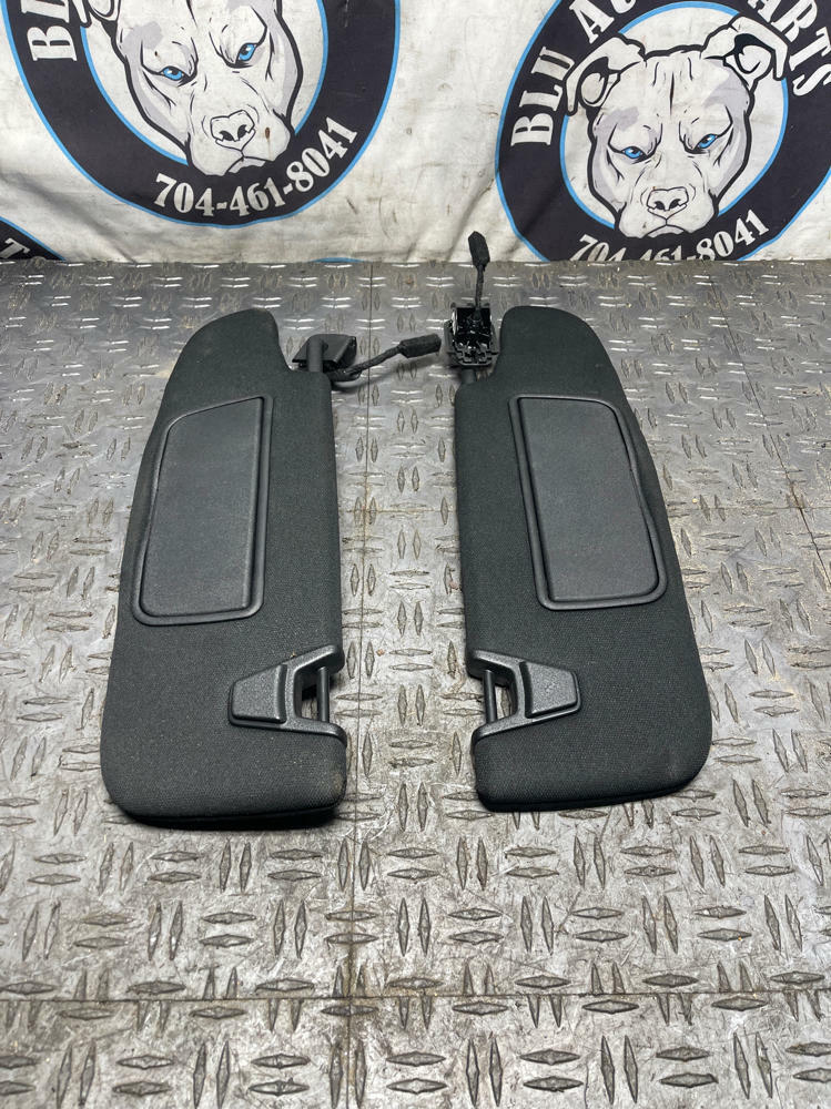 2015-23 Ford Mustang GT Home Link Sunvisors Pair- FOR COUPE 297