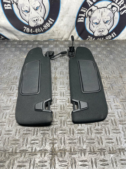 2015-23 Ford Mustang GT Home Link Sunvisors Pair- FOR COUPE 297