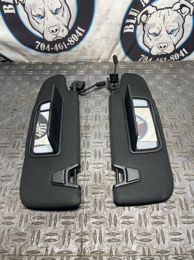 2015-23 Ford Mustang GT Home Link Sunvisors Pair- FOR COUPE 297