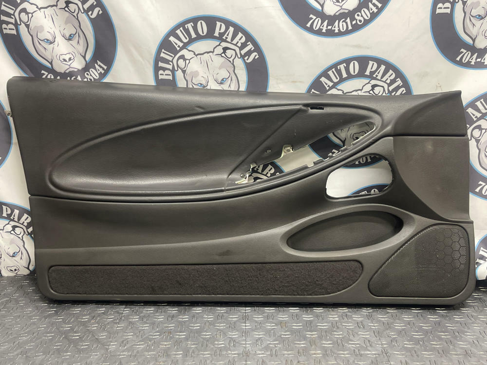 2003-04 Ford Mustang SVT Cobra OEM Door Panels Pair- Dark Charcoal 295