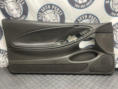 2003-04 Ford Mustang SVT Cobra OEM Door Panels Pair- Dark Charcoal 295
