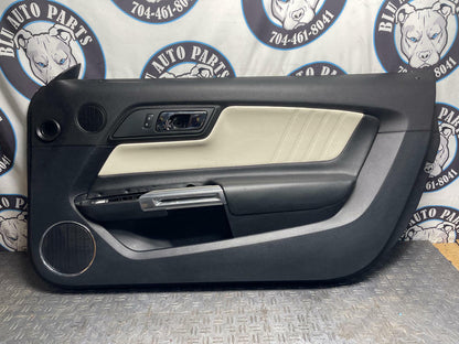 2015-23 Ford Mustang GT 50th Anniversary Premium Leather Door Panels Pair 297