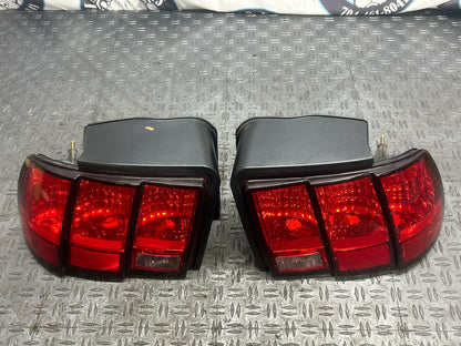 2003-04 Ford Mustang SVT Cobra OEM Tail Light Housings Pair 295