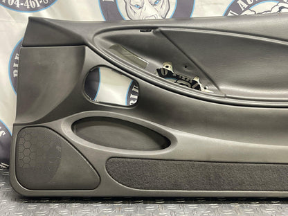 2003-04 Ford Mustang SVT Cobra OEM Door Panels Pair- Dark Charcoal 295