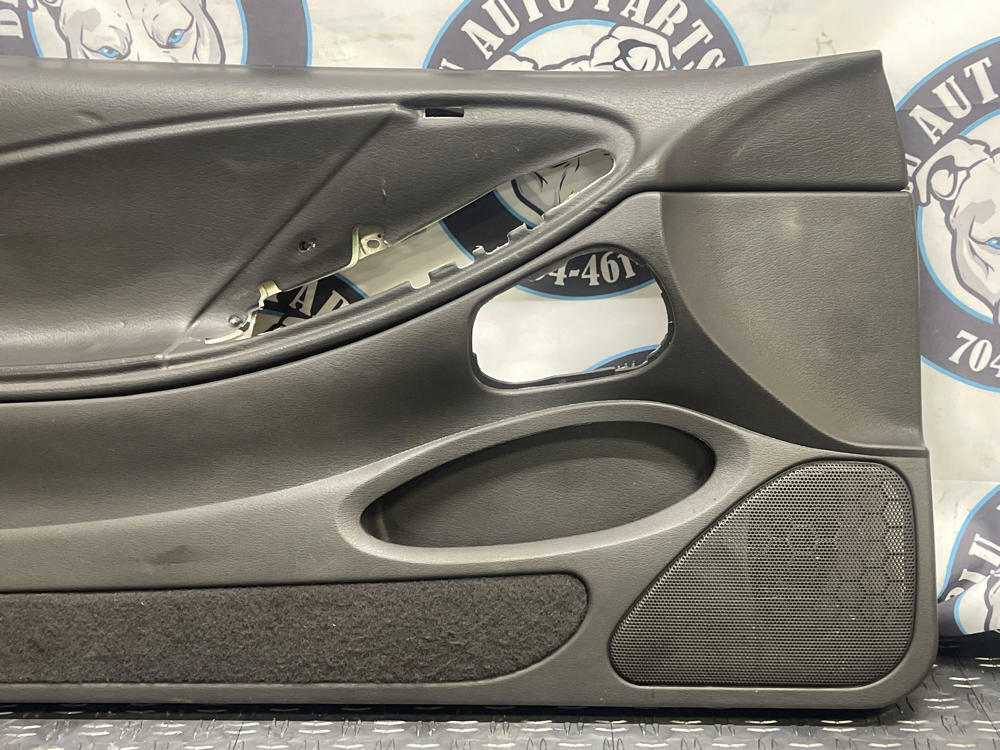2003-04 Ford Mustang SVT Cobra OEM Door Panels Pair- Dark Charcoal 295