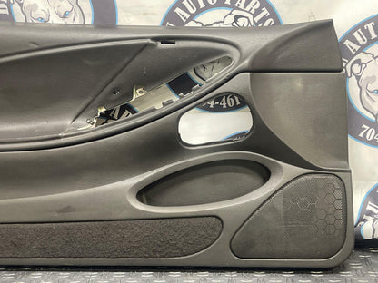 2003-04 Ford Mustang SVT Cobra OEM Door Panels Pair- Dark Charcoal 295