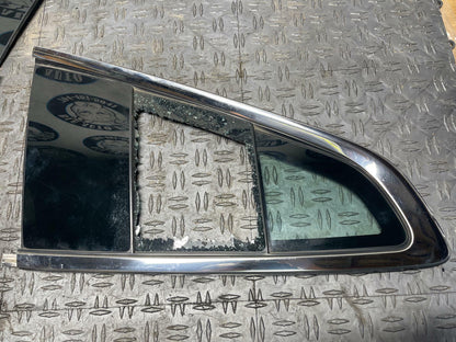 2015-23 Ford Mustang GT 50th Anniversary Quarter Glass & Chrome Trim Set 297