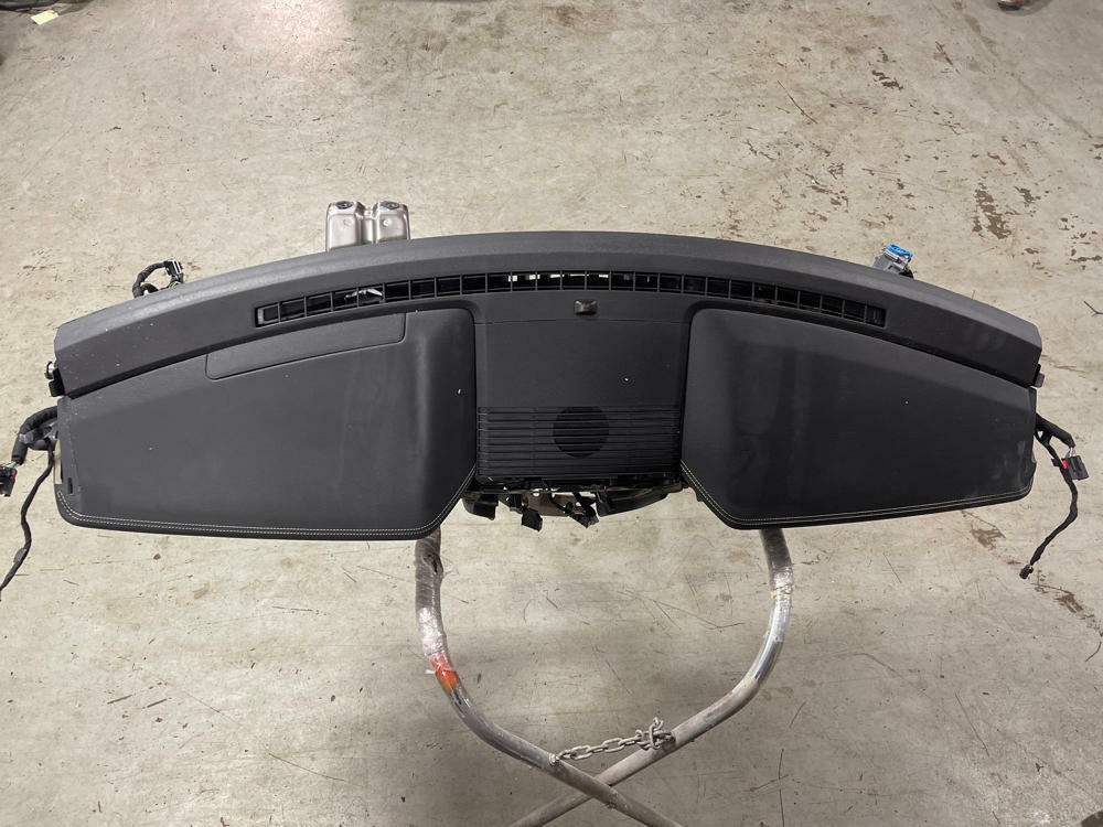 2015-17 Ford Mustang GT PP1 Dash Shell Assembly w/ Harness - White Stitching 297