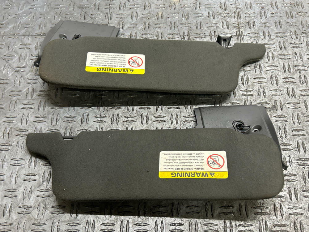 2003-04 Ford Mustang SVT Cobra Convertible Sunvisors Pair 295