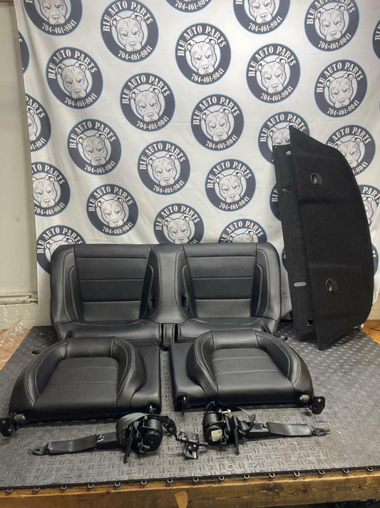 2018-23 Ford Mustang GT Rear Seat Assembly w/ Parcel Tray, Belts, & Hardware 301