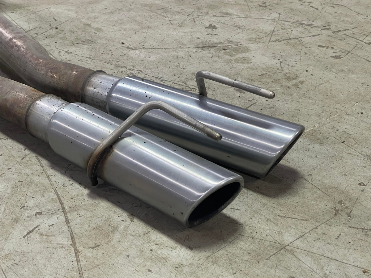 1999-04 Ford Mustang GT TailPipes w/ Tips- FOR SOLID REAR AXLE 298