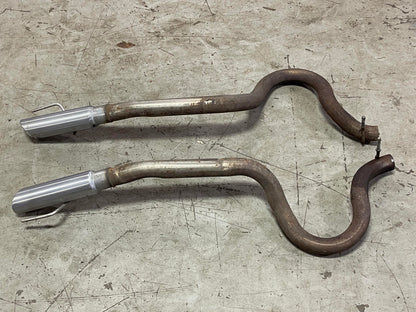 1999-04 Ford Mustang GT TailPipes w/ Tips- FOR SOLID REAR AXLE 298