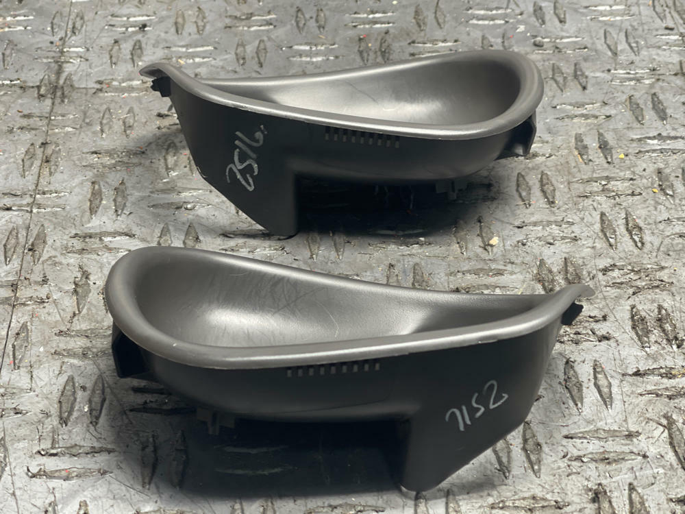 2003-04 Ford Mustang SVT Cobra Dark Charcoal Door Handle Bezels 36k Miles 305
