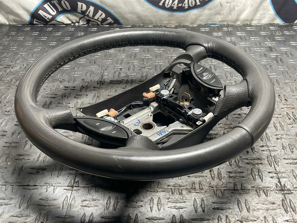 2003-04 Mustang SVT Cobra OEM Leather Double Wrapped Steering Wheel 36k Mile 305