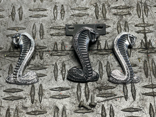 2003-04 Ford Mustang SVT Cobra OEM Snake Emblems Set 305