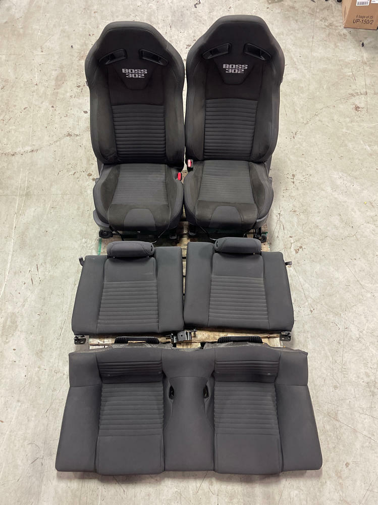 2011-14 Ford Mustang Boss 302 Recaros Cloth 87k Miles 307