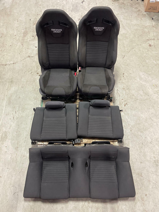 2011-14 Ford Mustang Boss 302 Recaros Cloth 87k Miles 307