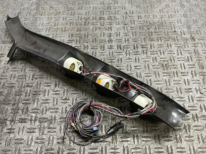 1979-93 Ford Mustang A-Pillar Triple Gauge Pod w/ Phantom Autometer Gauges 304