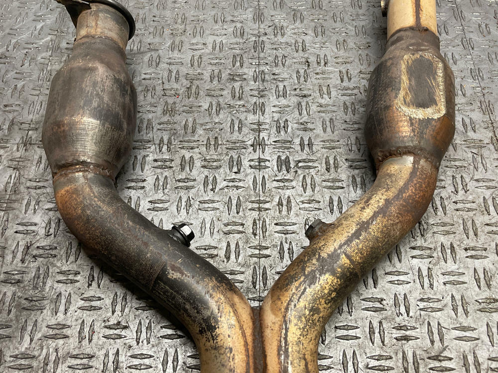 2003-04 Ford Mustang SVT Cobra Custom X-Pipe Catted Missing Pieces- DENTED 304