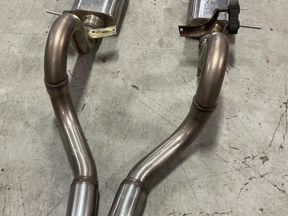 1979-93 Ford Mustang 2.5" Cat Back w/ Kooks Mufflers- FOR SRA 304