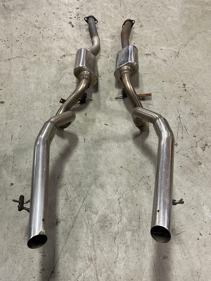 1979-93 Ford Mustang 2.5" Cat Back w/ Kooks Mufflers- FOR SRA 304