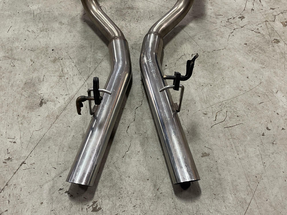 1979-93 Ford Mustang 2.5" Cat Back w/ Kooks Mufflers- FOR SRA 304