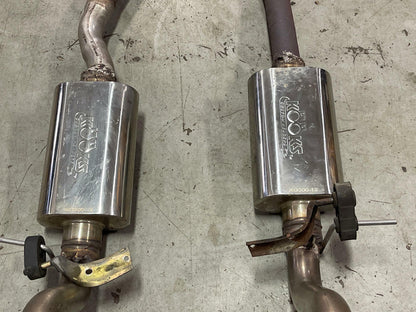 1979-93 Ford Mustang 2.5" Cat Back w/ Kooks Mufflers- FOR SRA 304