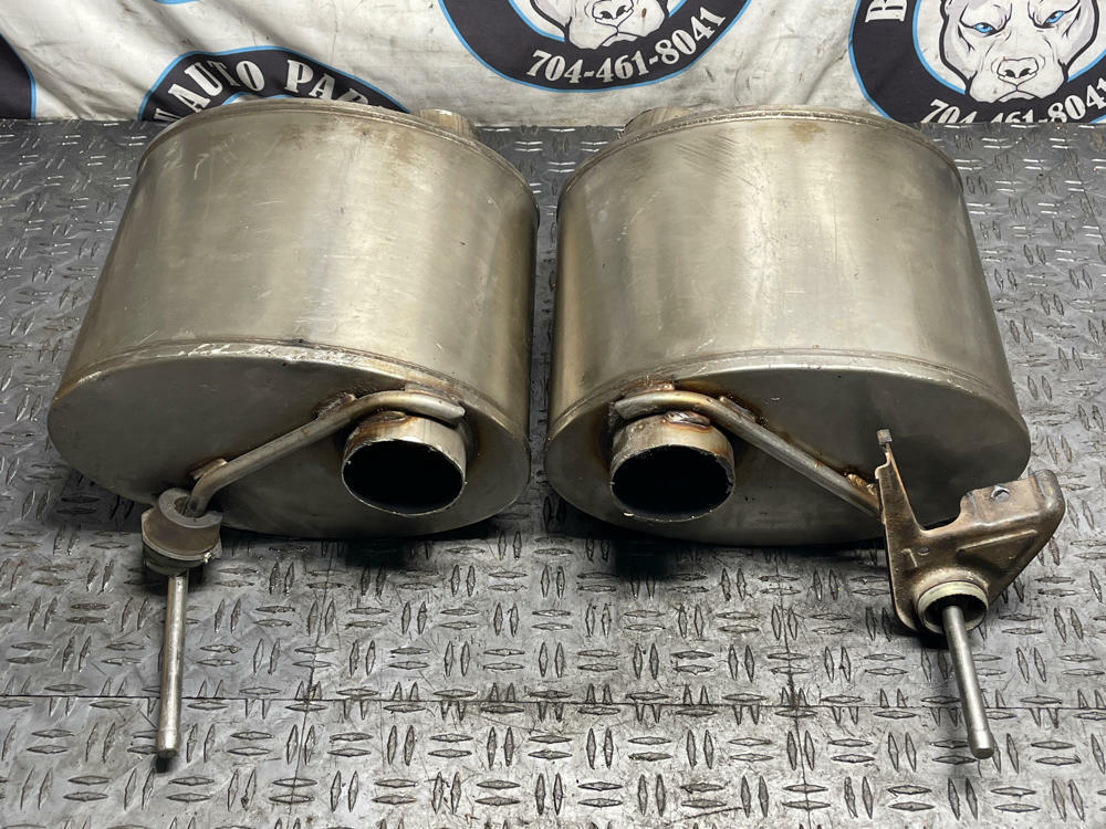 2018-23 Ford Mustang GT Corsa Muffler Pair- Mufflers Only, Slightly Dented 301