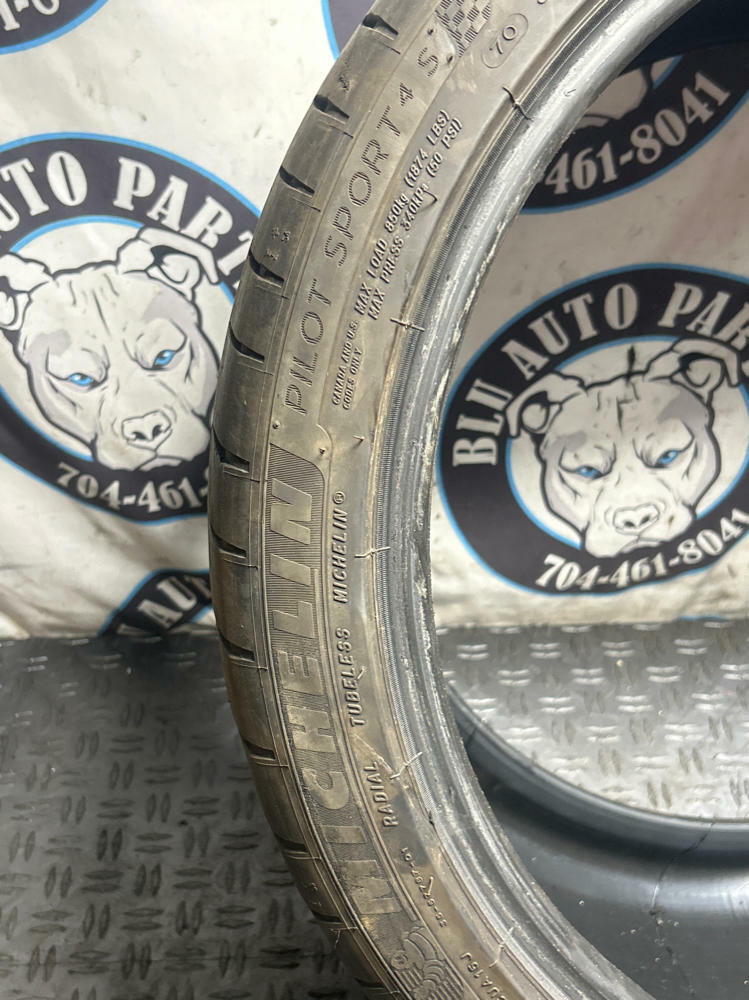 19" Michelin Pilot Sport 4S Front Tire- SEE DESC FOR SPECS 299