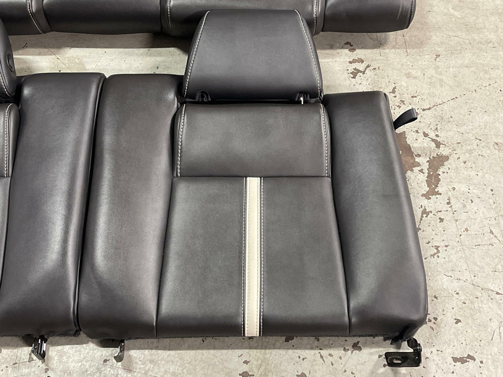 2011-14 Ford Mustang Premium Leather Rear Seats- COUPE 294