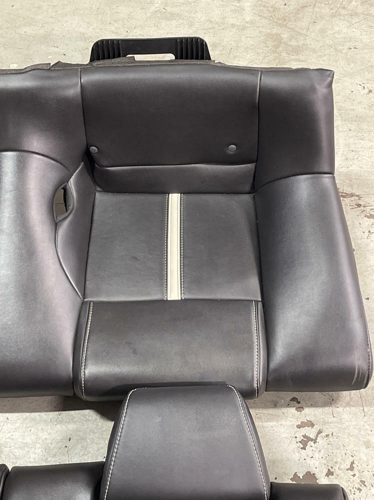 2011-14 Ford Mustang Premium Leather Rear Seats- COUPE 294