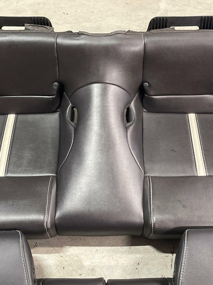 2011-14 Ford Mustang Premium Leather Rear Seats- COUPE 294