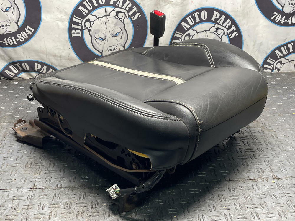 2011-14 Ford Mustang Premium Leather Passenger RH Lower Seat & Track  294