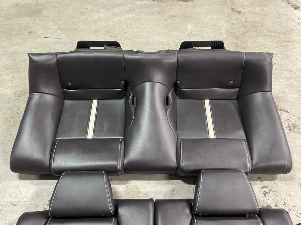 2011-14 Ford Mustang Premium Leather Rear Seats- COUPE 294