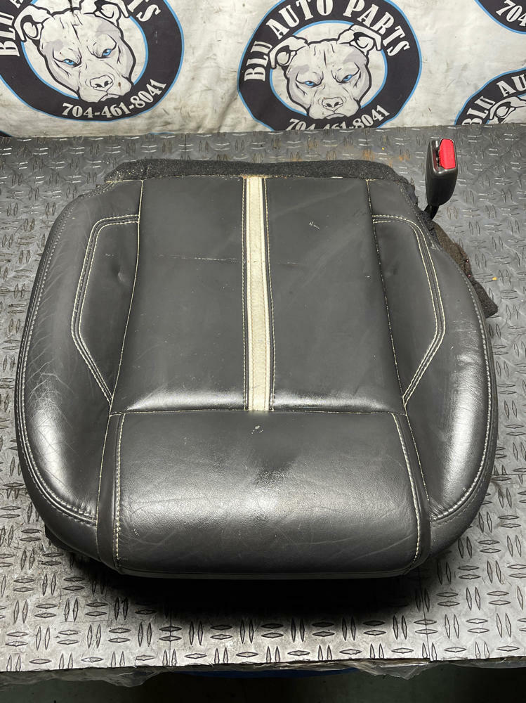 2011-14 Ford Mustang Premium Leather Passenger RH Lower Seat & Track  294