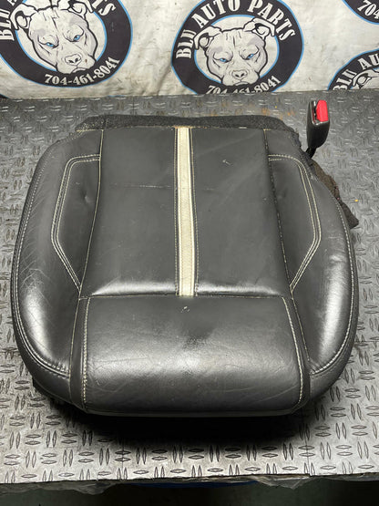 2011-14 Ford Mustang Premium Leather Passenger RH Lower Seat & Track  294