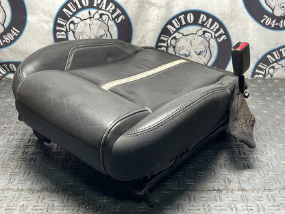 2011-14 Ford Mustang Premium Leather Passenger RH Lower Seat & Track  294