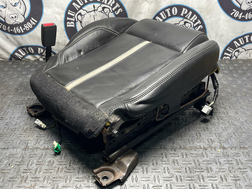 2011-14 Ford Mustang Premium Leather Passenger RH Lower Seat & Track  294