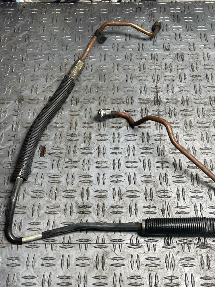 2003-04 Ford Mustang Mach One Power Steering Line Pair- for Rack, 19k Miles 295