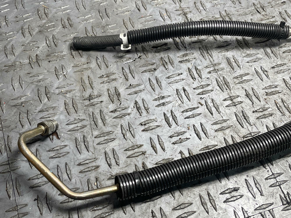 2003-04 Ford Mustang Mach One Power Steering Line Pair- for Rack, 19k Miles 295