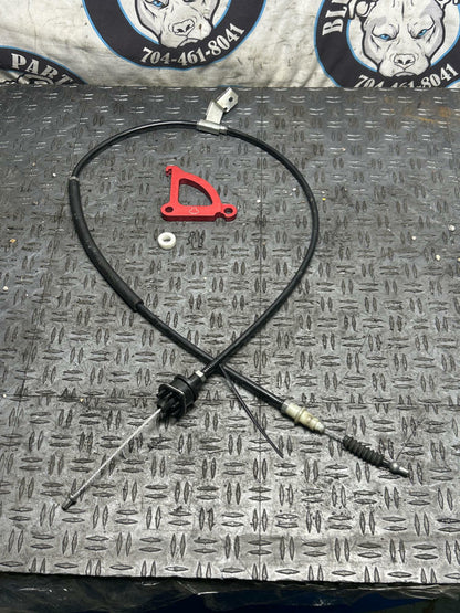 2003-04 Ford Mustang SVT Cobra Repop Clutch Cable w/ McLeod QD 13K Miles 308