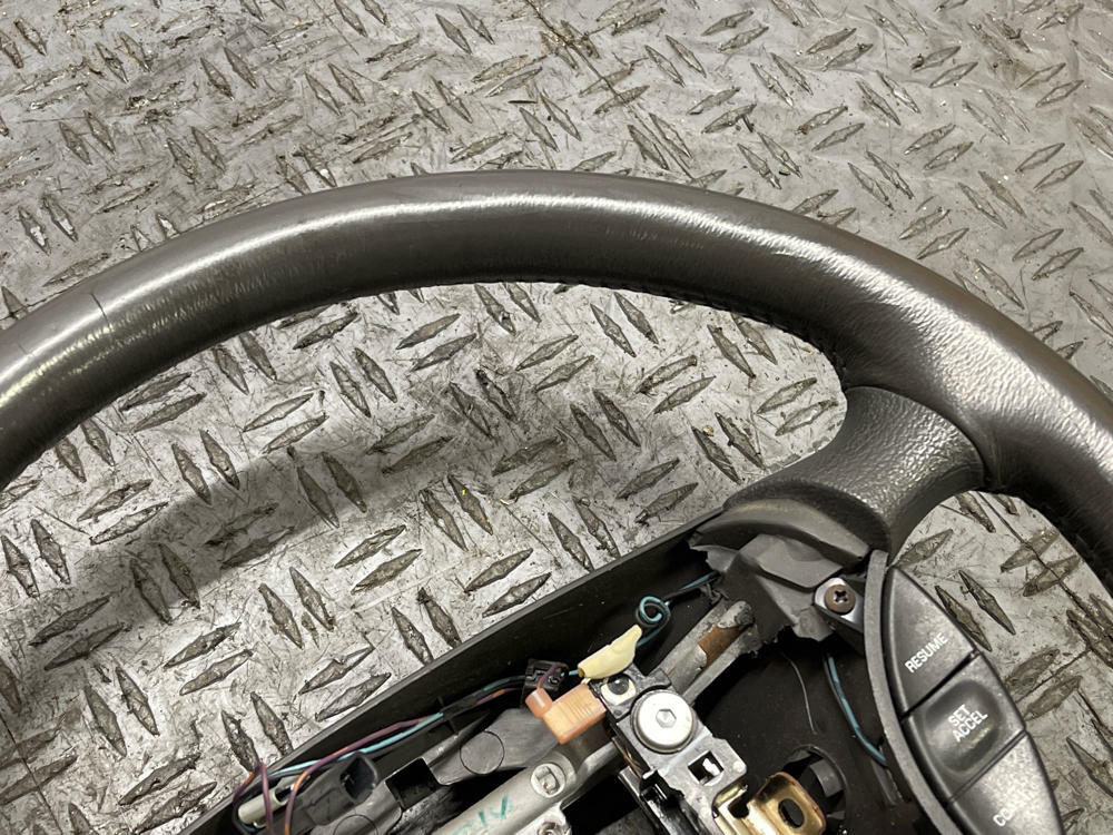 2003-04 Ford Mustang SVT Cobra Double Wrapped Leather Steering Wheel 304
