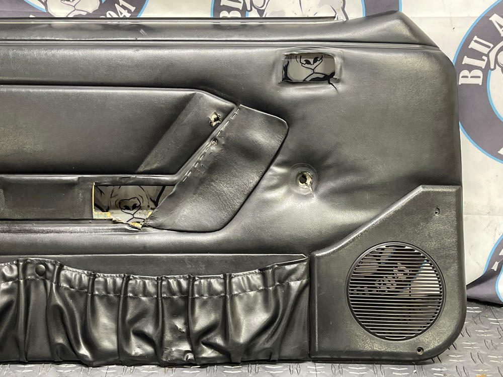 1987-93 Ford Mustang OEM Black Door Panels 304